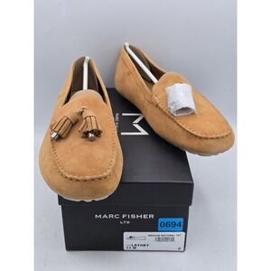 NIN Marc Fisher LTD Women's Layney Loafer - Color Medium Natural - Size 11M